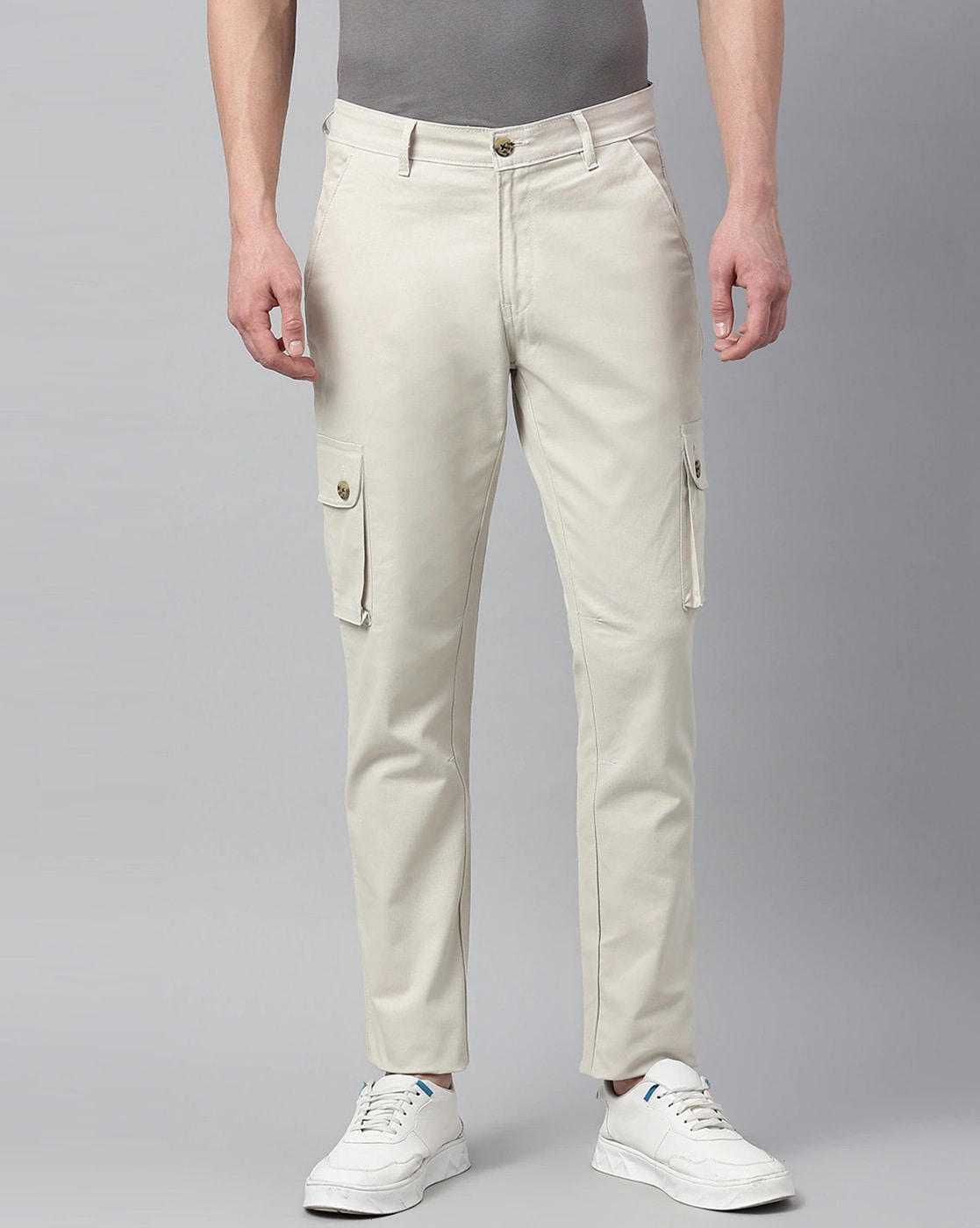 Buy Black Trousers & Pants for Men by Bene Kleed Online | Ajio.com