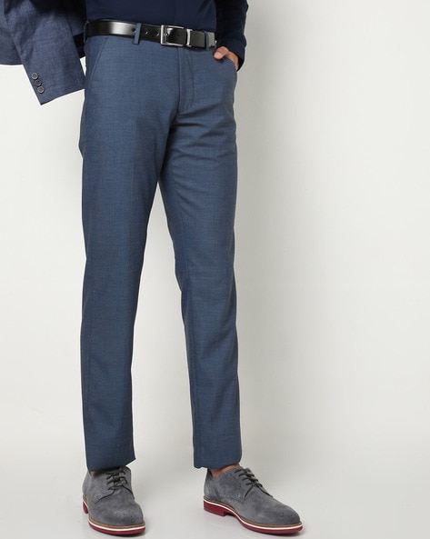 Buy Louis Philippe Navy Trousers Online  398397  Louis Philippe