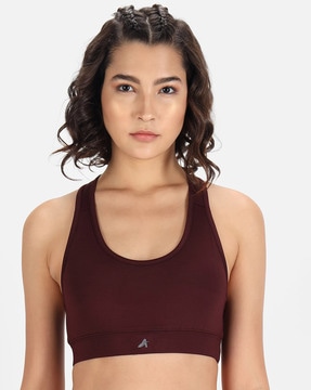Buy Maroon Bras for Women by Athlisis Online