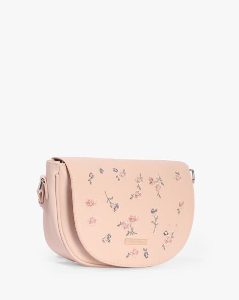 CAPRESE Floral Embossed Sling Bag