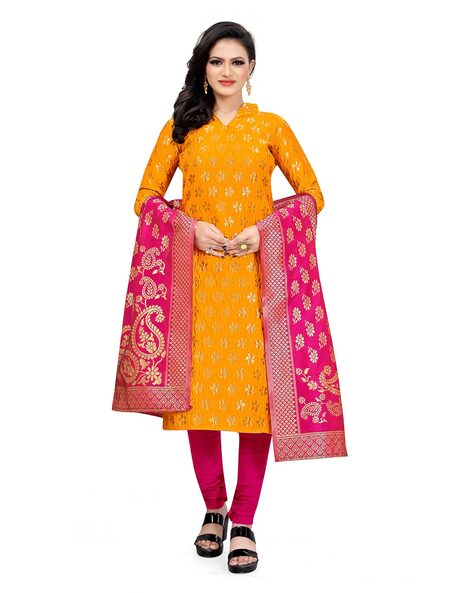 Indian Unstitched Dress Material Price in India