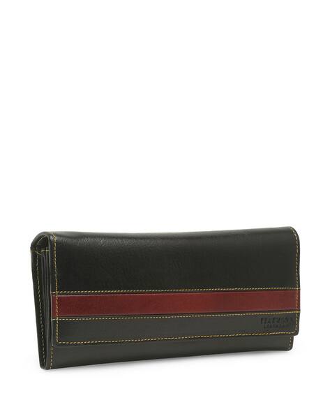 TEAKWOOD LEATHERS Colourblock Bi-Fold Wallet
