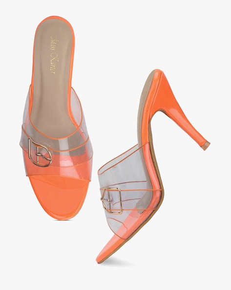 Orange Shoe Stiletto Heels | Orange Shoes Women Heels | Orange High Heels  Shoes - Women - Aliexpress