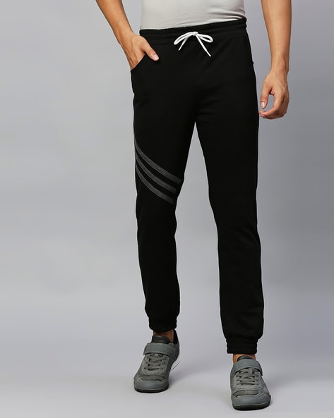 Buy Black Track Pants for Men by Hubberholme Online  Ajiocom