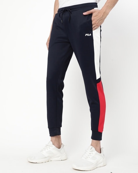 Buy Navy Blue Track Pants for Men by FILA Online