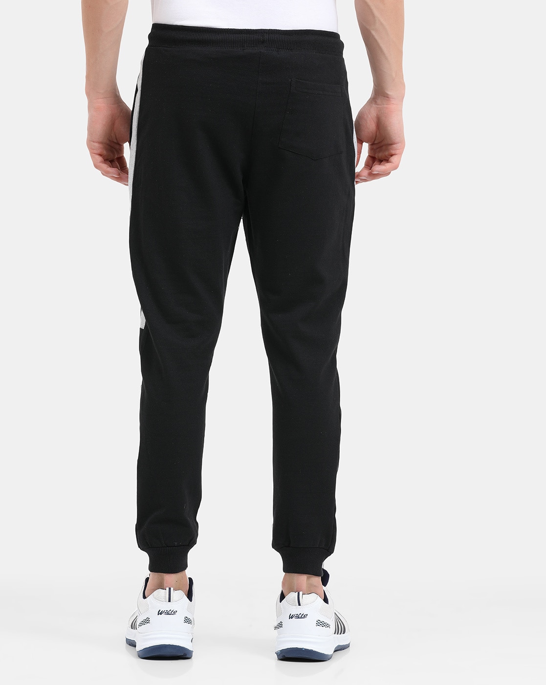 Buy MANIAC Men Grey Colorblock Pure Cotton Track Pants Online at Best  Prices in India  JioMart