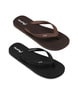 Buy Black & Brown Flip Flop & Slippers for Men by GOFLIP Online | Ajio.com
