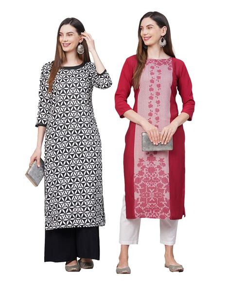 Cotton Jaipuri Printed Kurti Online For Women at Best Price | PIKMAX