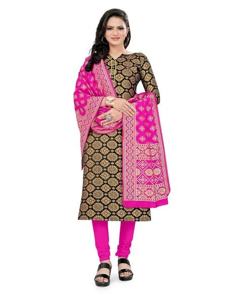 Indian Unstitched Dress Material Price in India