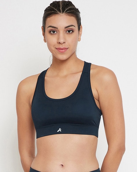 Buy Navy Blue Bras for Women by Athlisis Online