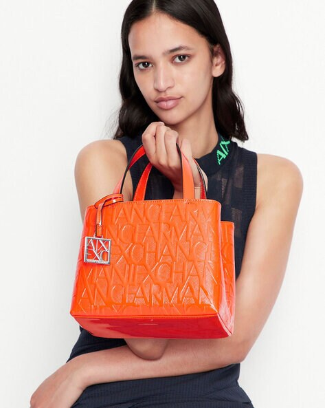 Buy Orange Handbags for Women by ARMANI EXCHANGE Online Ajio