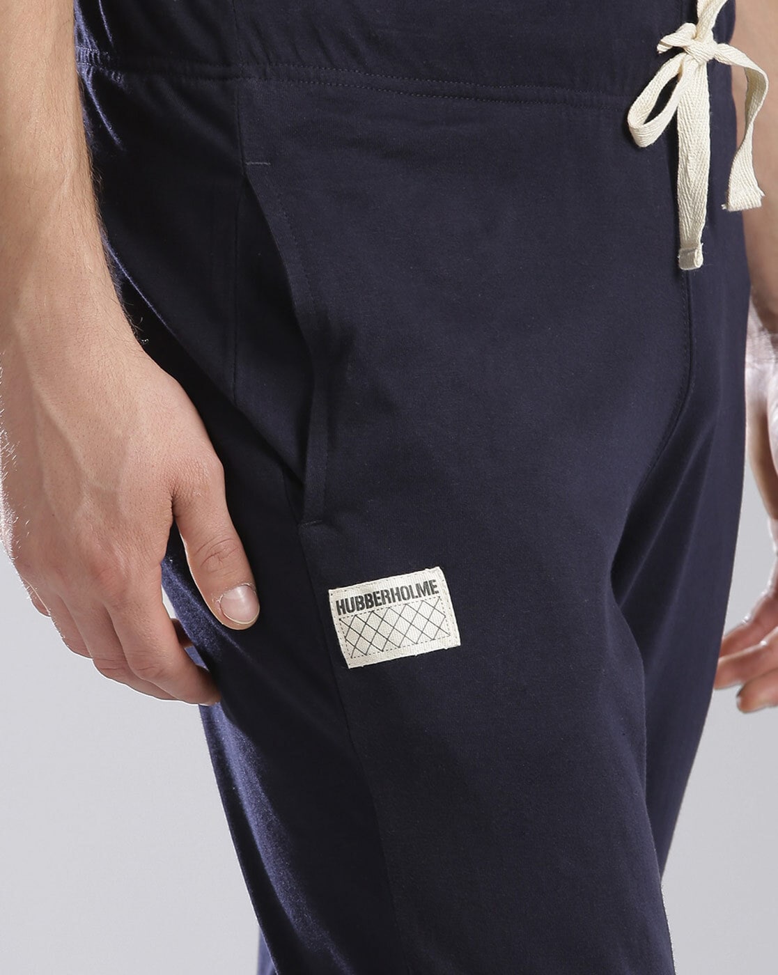 Hubberholme Women's Cotton Blend Regular Fit Half Stripe Track Pants (Navy,  28) : Amazon.in: Fashion