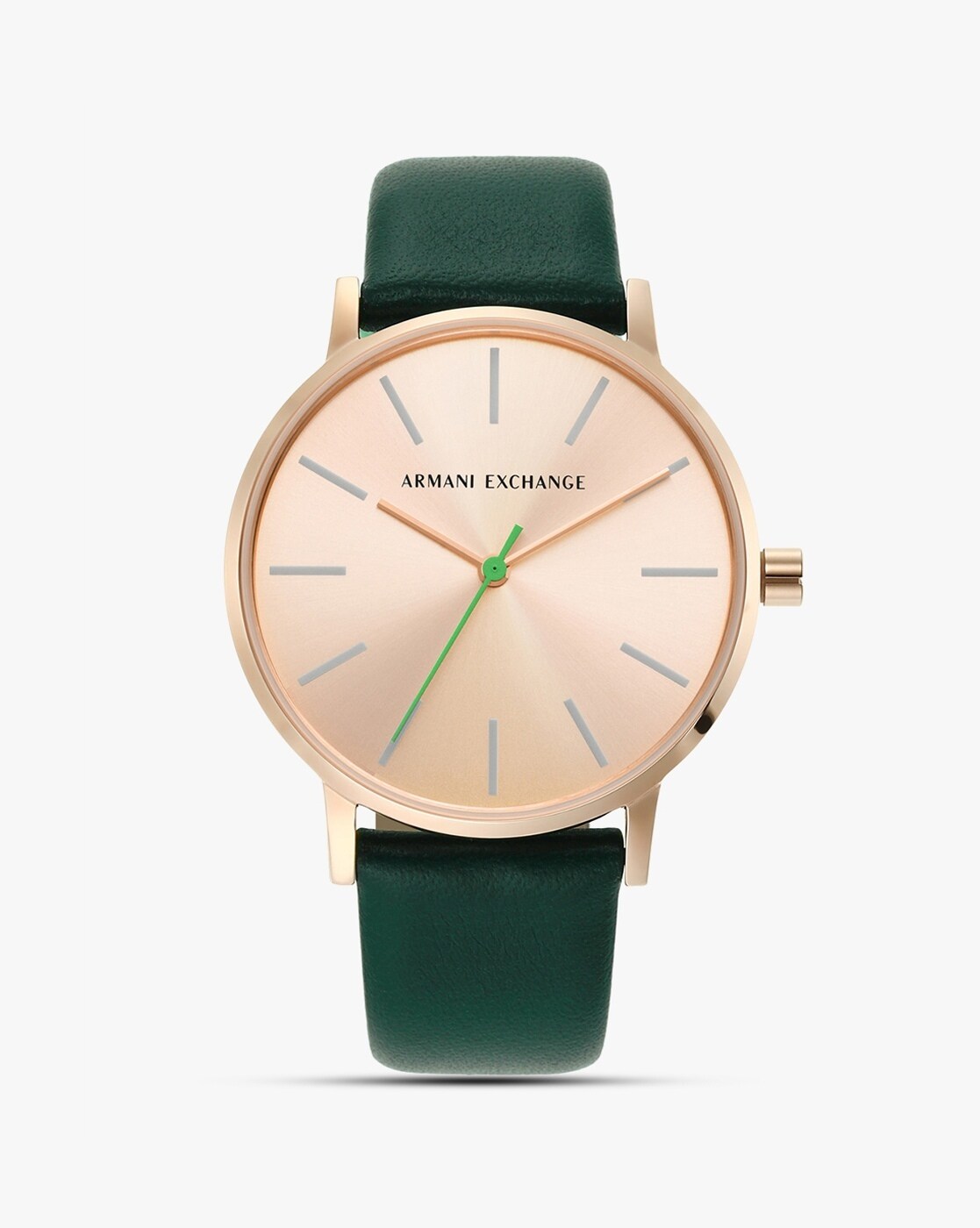 Armani exchange watch clearance green