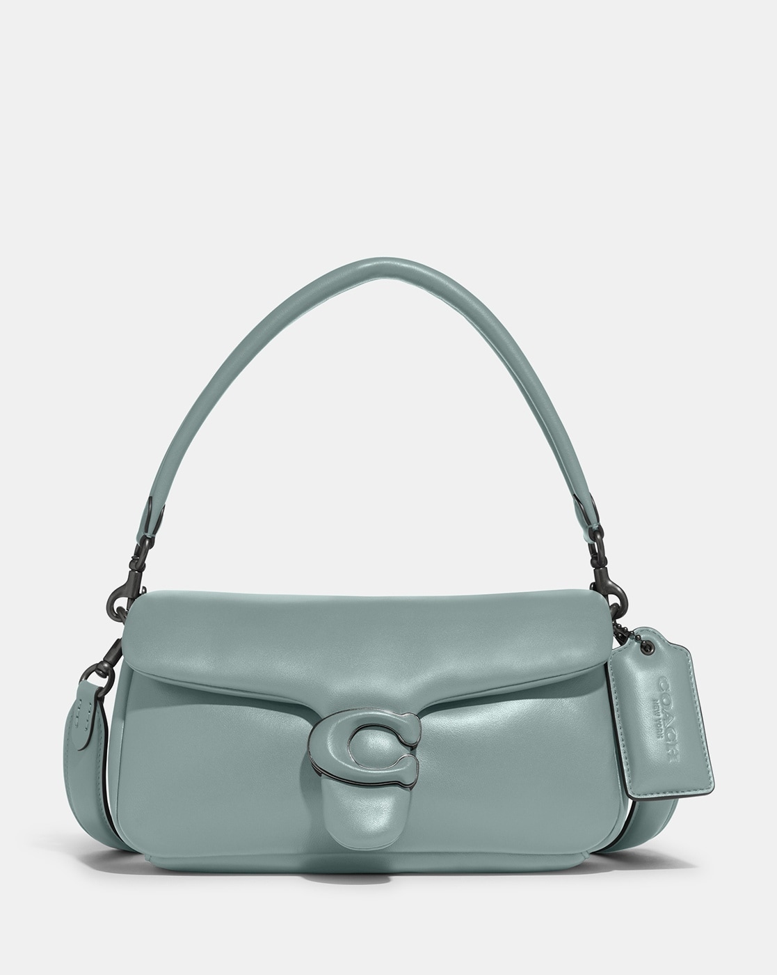 Buy Coach Pillow Tabby Shoulder Bag 26 with Detachable Straps | Green Color  Women | AJIO LUXE