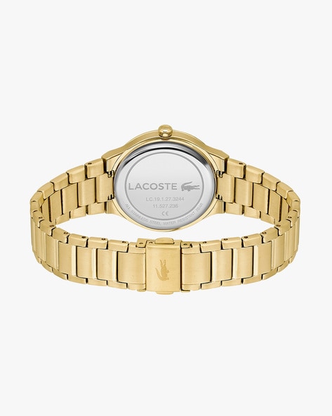 lacoste herrenuhr gold