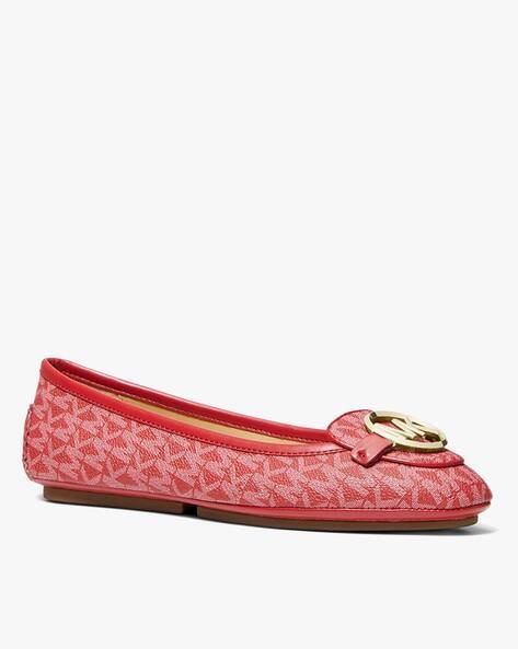 Kors Lillie Red Michael Kors Flats Michael Kors Women's Lillie