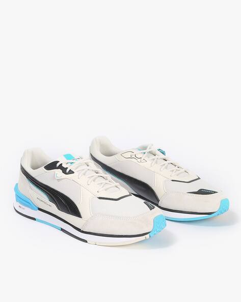 Buy Puma PL Low Racer Lace-Up Sneakers | White Color Men | AJIO LUXE