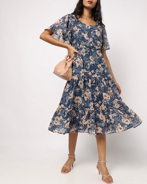 Buy Indigo Dresses & Gowns for Women by Acai Online | Ajio.com