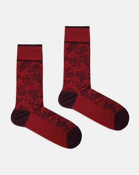 Floral mens dress sale socks