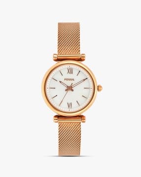 fossil Women ES4433 Analogue Watch with Metal Strap-picture-26