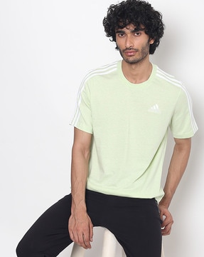 mens green adidas t shirt