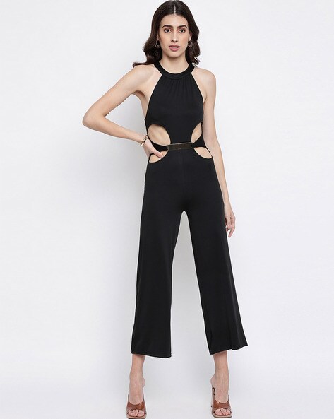 Chic clearance black jumpsuit