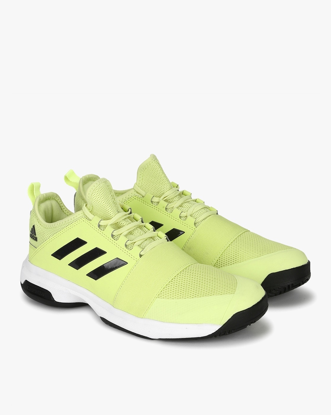 Adidas tennis shoes store green