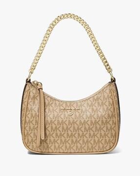 Buy Michael Kors Jet Set Travel Logo Crossbody Bag, Beige Color Women