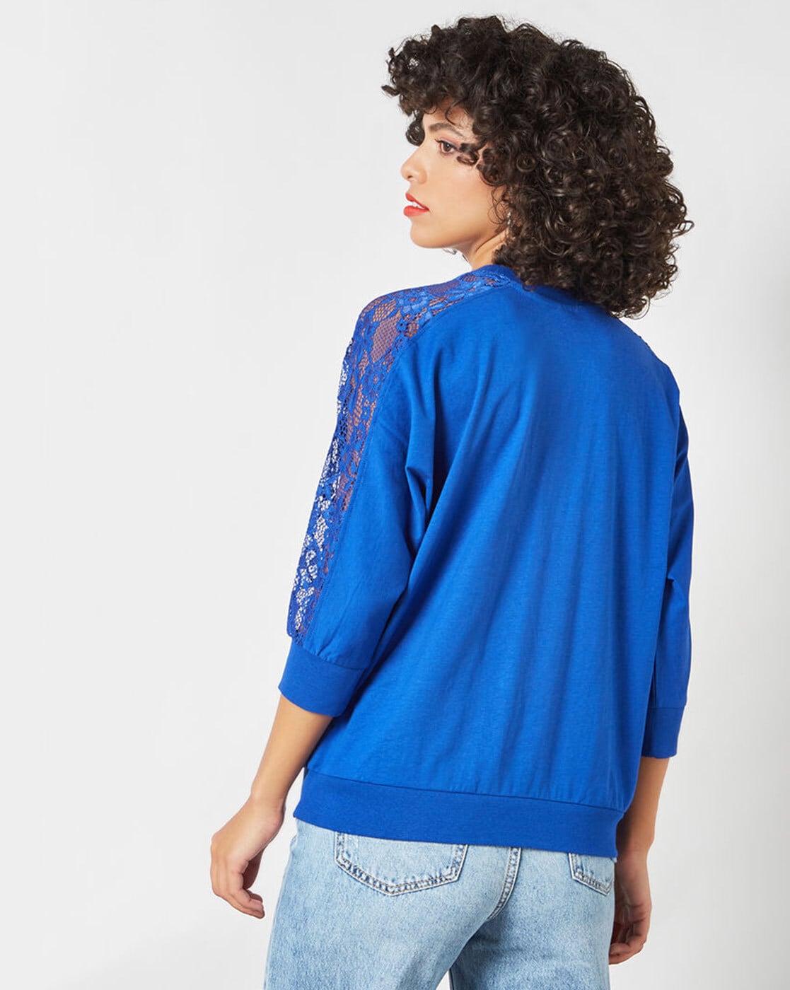 Buy Royal Blue Tops for Women by PIAZZA ITALIA Online