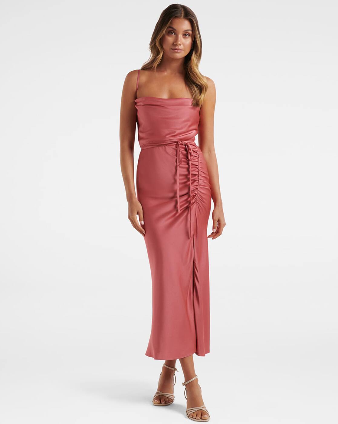 Buy Slate Pink Dresses for Women by 