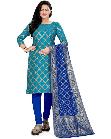 Indian Unstitched Dress Material Price in India