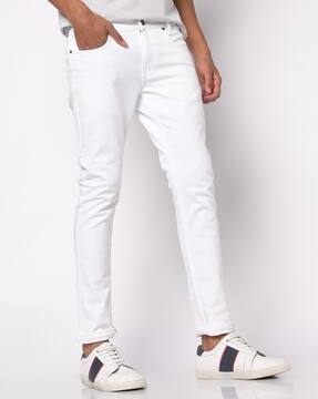 Buy White Jeans for Men by MUFTI Online 