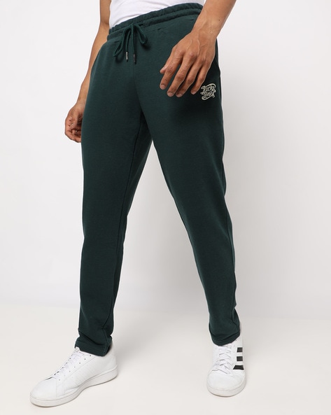 Men Logo Print Track Pants