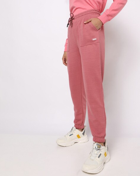 Buy Pink Track Pants for Women by Disney Online