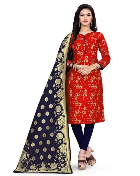 Bnarasi Unstitched Dress Material Price in India