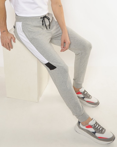 Joggers with Elasticated Drawstring Waist