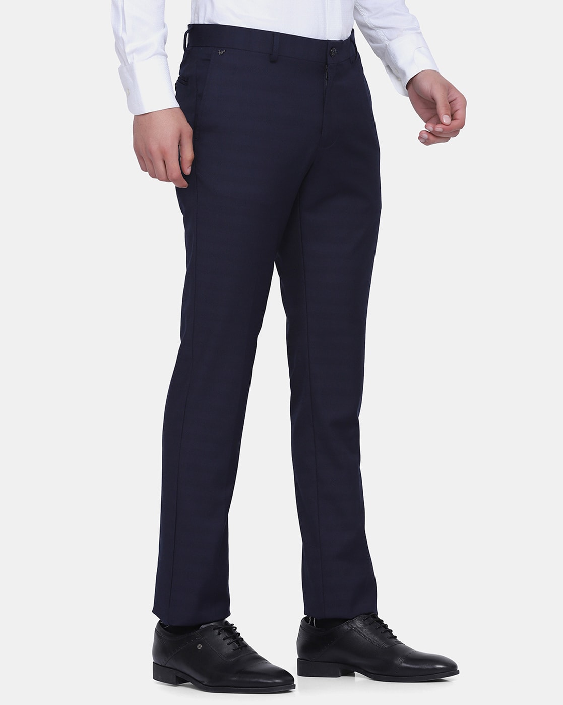Buy blackberrys Men's Formal B-95 Slim Fit Stretchable Trousers Black at  Amazon.in