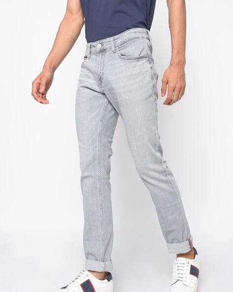 Slim Fit Mid-Rise Jeans