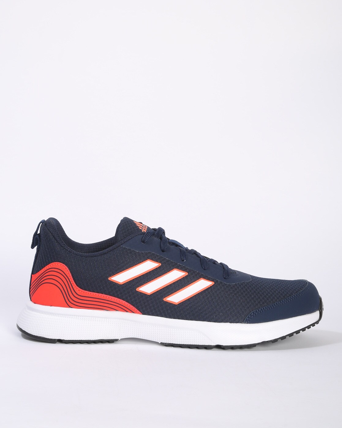 Adidas navy hot sale running shoes