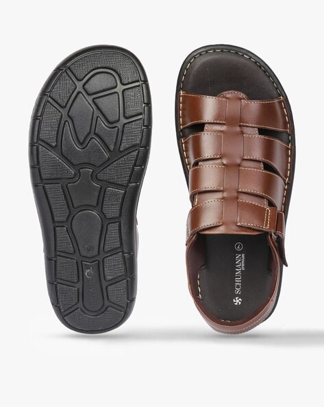 Buy Tan Brown Sandals for Men by SCHUMANN Online Ajio