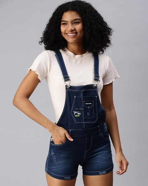 Slant Pocket Denim Overall Jumpsuit Without Top | Denim fashion, Cute  overalls, Denim women