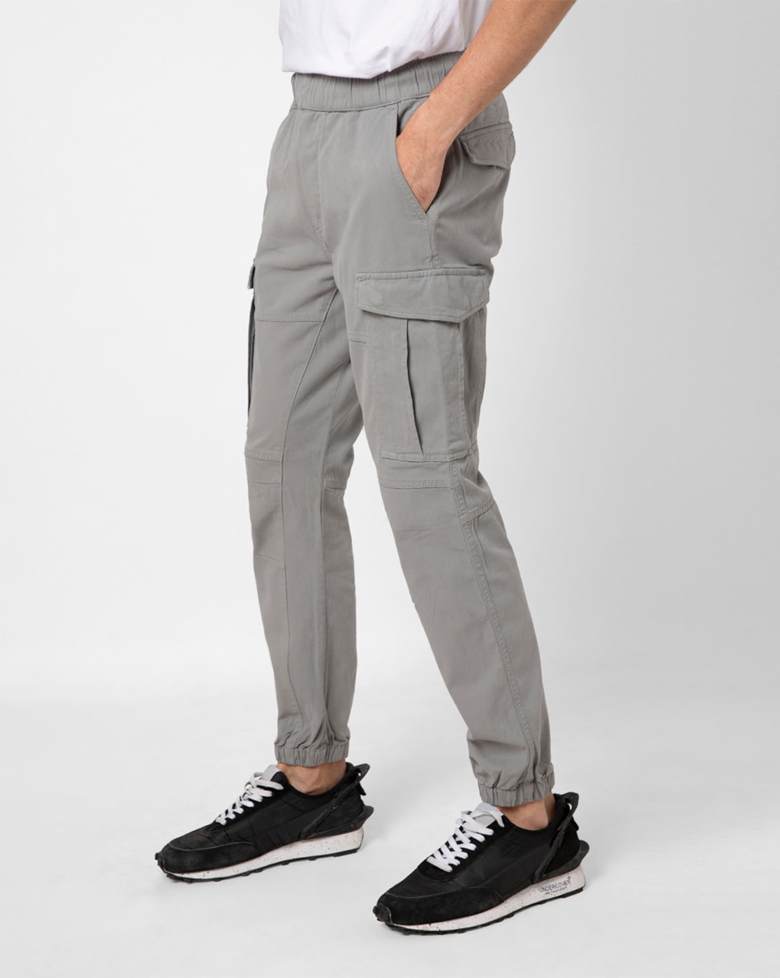 Buy Cream Trousers & Pants for Women by Broadstar Online | Ajio.com