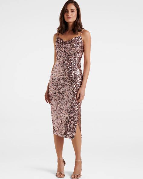 Buy Rose gold Dresses for Women by Forever New Online | Ajio.com