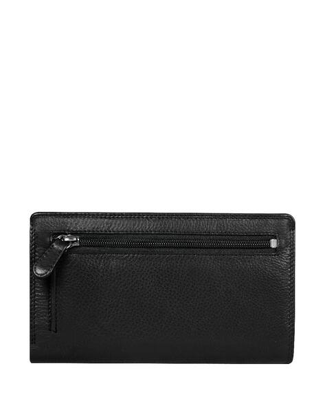 CALFNERO Leather Tri-Fold Wallet