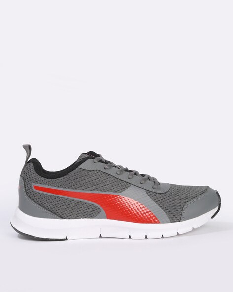 puma men grey whisk idp sneakers