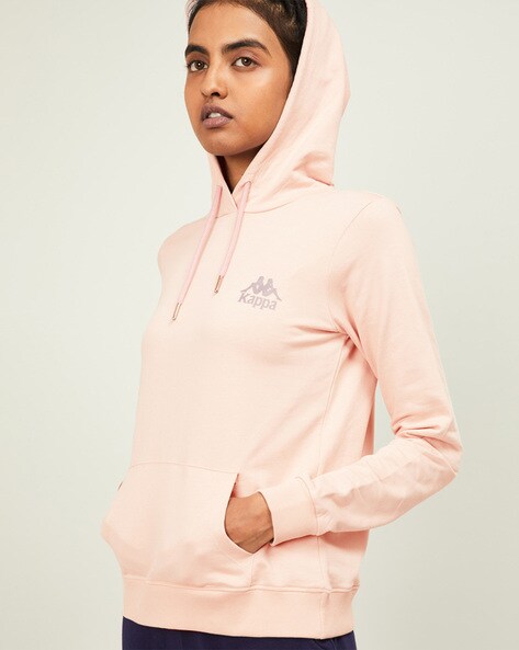 Buy Pink Sweatshirt Hoodies for Women by KAPPA Online Ajio