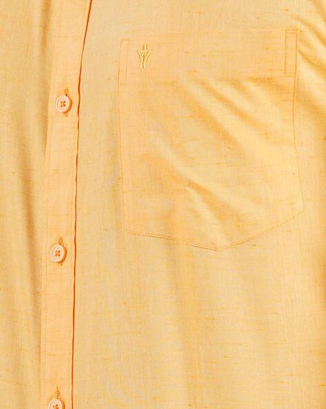 Buy Yellow Shirts for Men by Ramraj Cotton Online