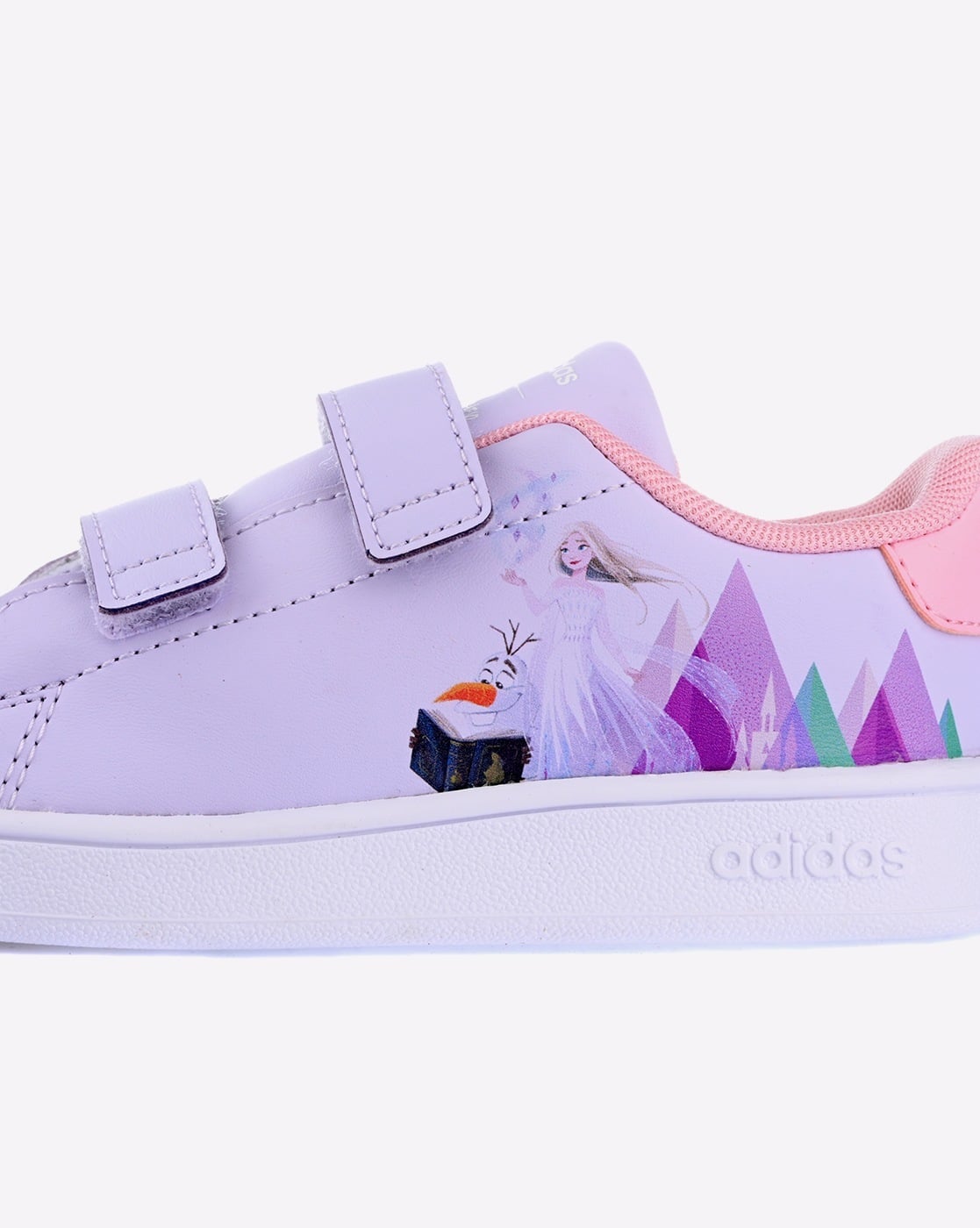 Buy Adidas Kids Advantage Frozen Unisex Sports Shoes Purple