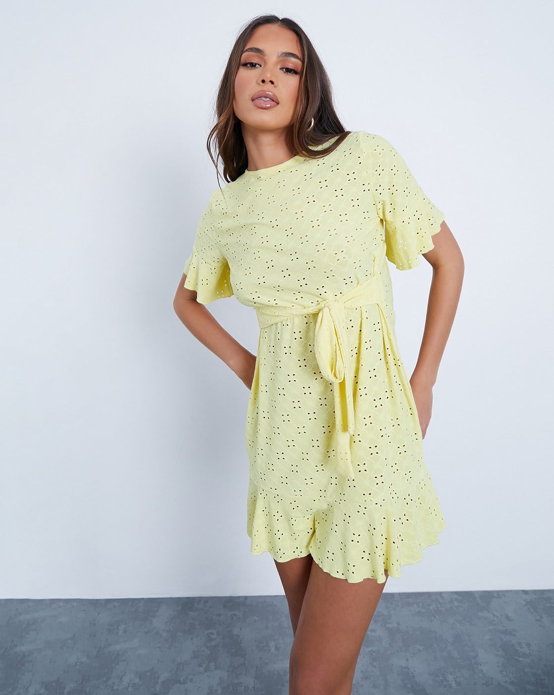 Buy Lemon Yellow Dresses for Women by I 