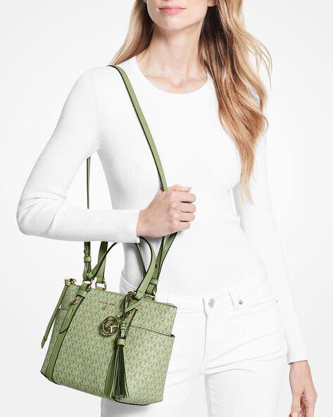 Bolso Mujer Marca Bolsos Y Verde Michael Kors Tote Bolsos Ra Mujer